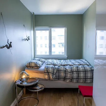 Delightful With A Sunny Balcony And Fireplace At Frogner * Oslo